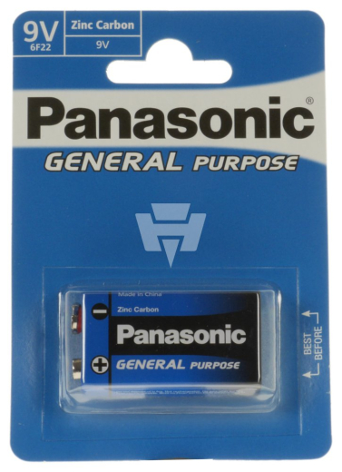 Panasonic General Purpose 9V Block6F22BE