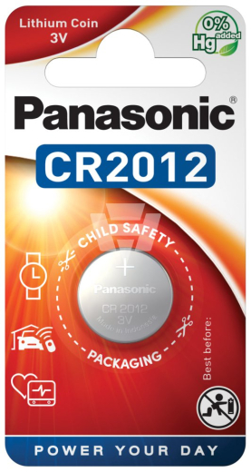 Panasonic CR2012EL/1B Lithium Power