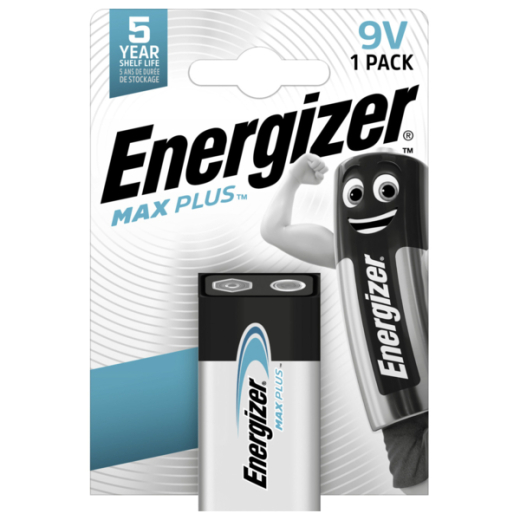 Energizer Max Plus 6LR61 9V-B Batterie 1er Blister