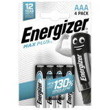 Energizer Max Plus LR03 AAA Batterie 4er Blister